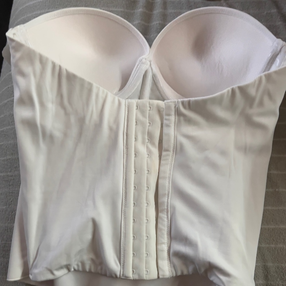 David’s bridal bustier  bridal